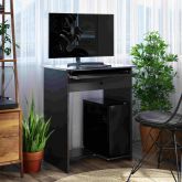 Mesa de Computador Pratica com Gaveta Preto EJ Moveis