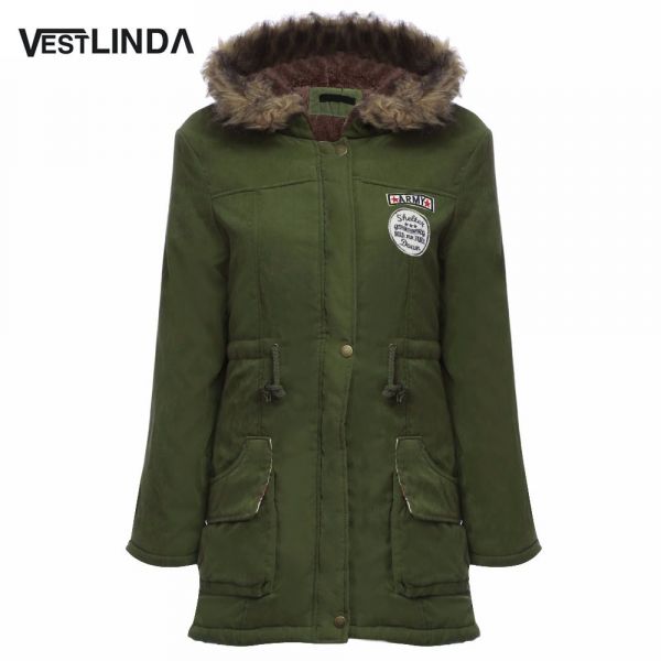 Casaco Feminino De Luxo Com Capuz De Inverno Alta Qualidade