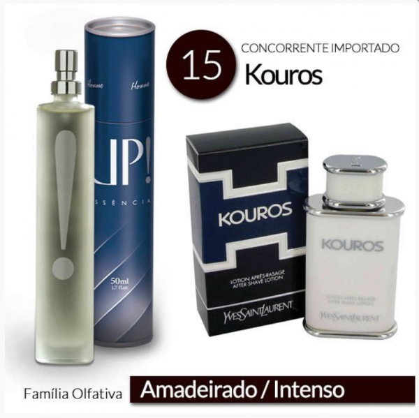 Perfume Masculino 50ml - UP! 15 - Kouros