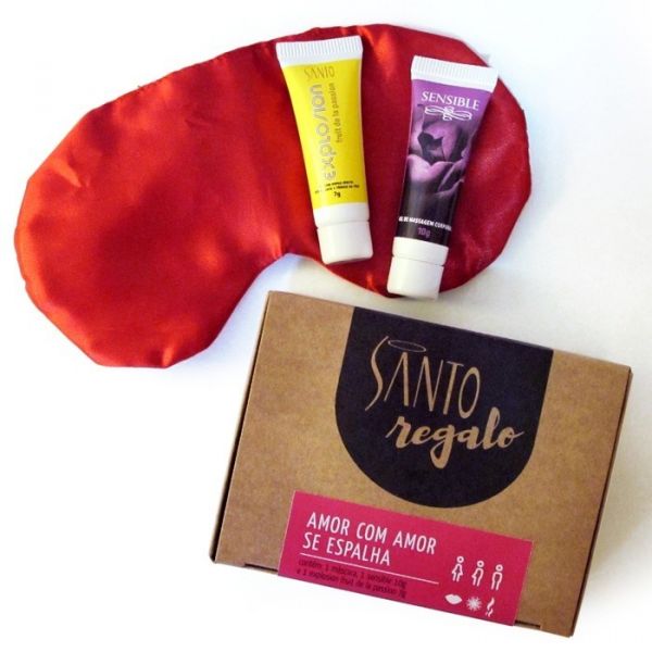 Kit Regalo Amor Com Amor Se Espalha Santo