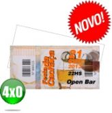 500un INGRESSO DE SEGURANÇA - PADRÃO - 4x0