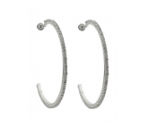 Argola Pequena Com Strass