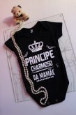 Body princesa charmoso da mamãe