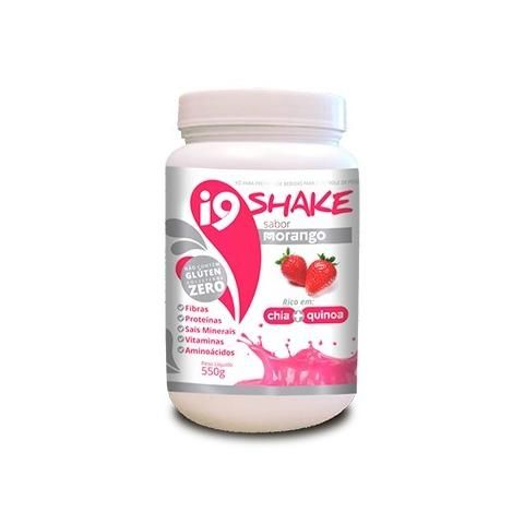 Shake i9life! sabor Morango 550 GR ( CONTÉM + CHIA E QUINOA)