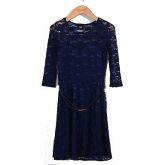 Moda Luxo: Vestido Rendado, de Ótima Qualidade. Frete Grátis.