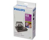 Antena Philips Antena de TV digital Passivo HDTV/UHF/VHF/FM Interna (SDV1125T/55)