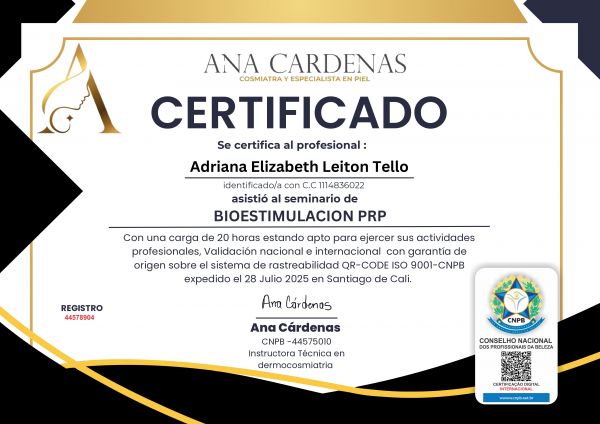 ADRIANA ELIZABETH LEITON TELLO