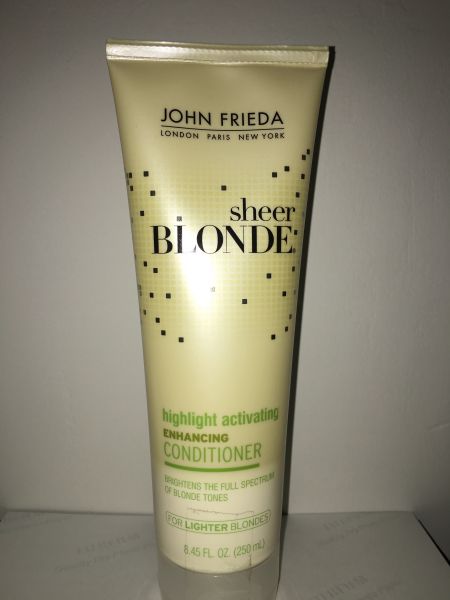 John Frieda Sheer Blonde Highlight Activating Enhancing Conditioner Darker Blondes - 250ml