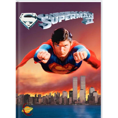 SUPERMAN II-PHOTOBOOK -CHRISTOPHER REEVE-FOTOS RARAS DO FILME DE 1982-CAPA DURA-20 PÁGINAS