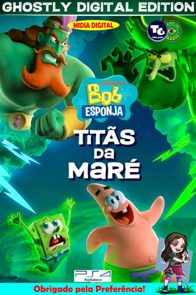 Bob Esponja Titãs da Maré Ghostly Edition