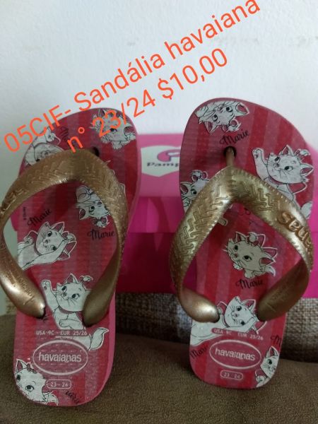 Sandália Havaiana - Tam 23/24