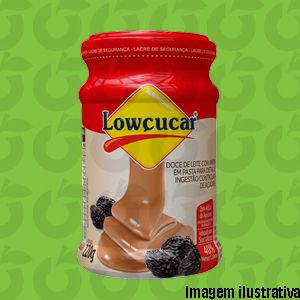 Doce de Leite com Ameixa em Pasta 220 Gramas Lowçúcar