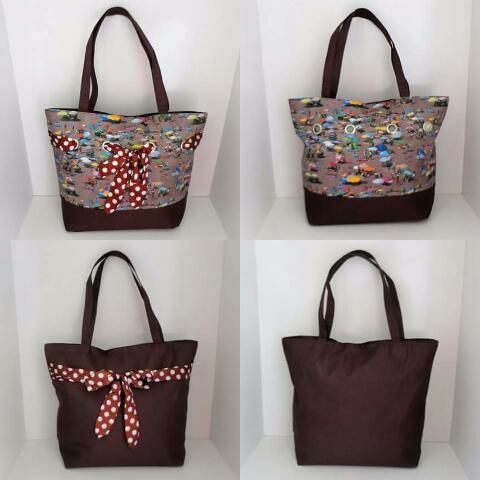 Bolsa de Praia Dupla face