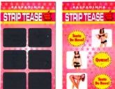 Raspadinha erotica strip tease - FA-01025