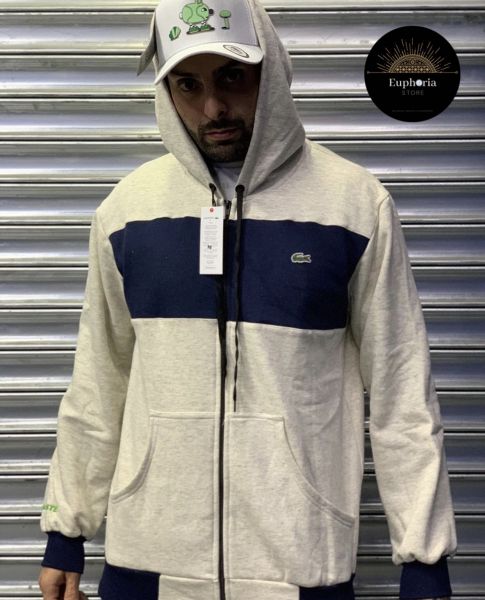 Moletom lacoste ziper