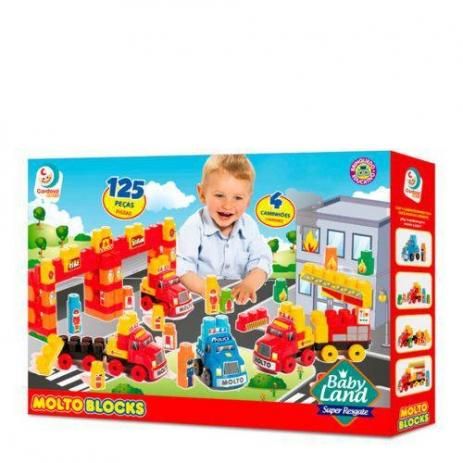 Baby Land Super Resgate 125 peças