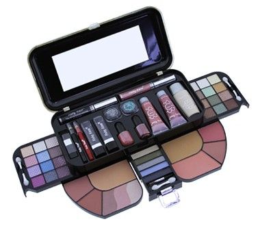 Estojo de Maquiagem Baú Ruby Rose (noiva) completo