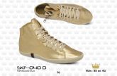 BOTA OSKLEN METALICO OURO - SKF-040 D