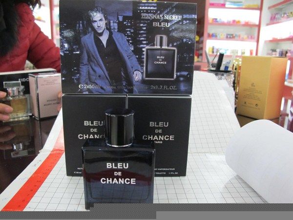 PERFUME BLEU DE CHANCE C/2 DE 50ML CADA