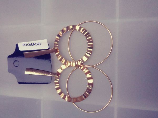 Brincos Folheados