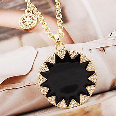 Longa e brilhante deusa imitação colar de diamantes Lonestar N515 #00746081