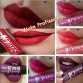 6 unidades Batom Liquido Matte - Queen