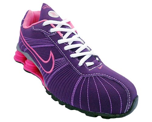 Tênis Nike Shox Turbo V Roxo e Rosa