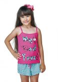 Short Doll Infantil Fofita - 10 anos