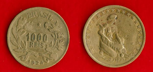 V128-2 - 1$000 1924 -Tiragem 9.354.000