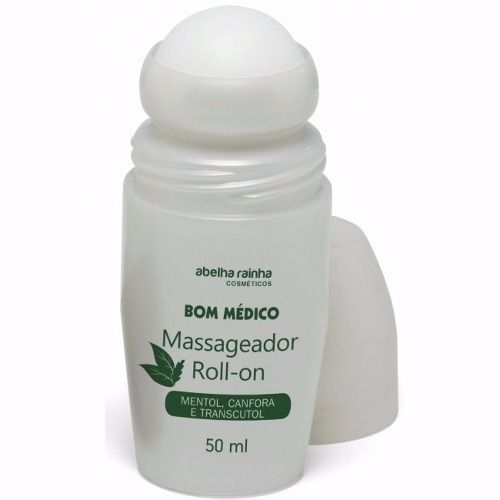 Massageador roll-on com Cânfora, Mentol e Transcutol - 50 ml