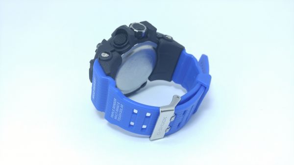 Relogio G Shock Mudmaster Azul Caixa Preta