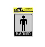 Placa Banheiro - Masculino