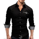 Moda Luxo: Camisa Slim Fit Manga Longa, de Ótima Qualidade. Frete Grátis