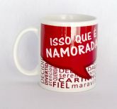 Caneca Isso que é namorada