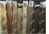 Kit com 10 Cabelo Aplique Tic Tac Fibra Japonesa Atacado 60cm 10 Pecas