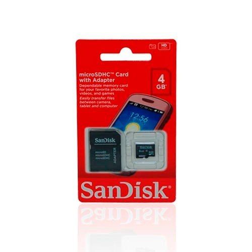 Cartão Memória Micro Sd 4gb Lacrado Original Pronta Entrega