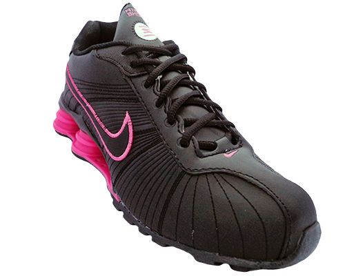 Tênis Nike Shox Turbo V Preto e Rosa