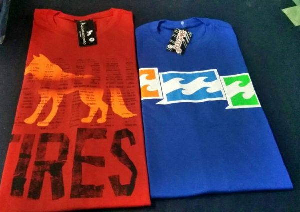 Camisetas na malha penteada extra