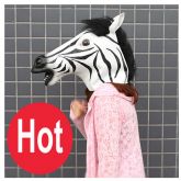 Máscara Cabeça de Zebra AF0040