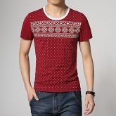 Moda Luxo: Camiseta Algodão. Frete Grátis.
