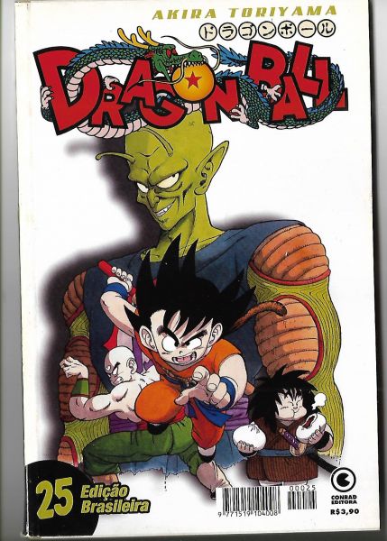 Mangá Dragon Ball 25 - Editora Conrad