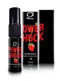 Vibrador Líquido Power Shock - Gel Beijável Morango 15ML - Sexy Fantasy
