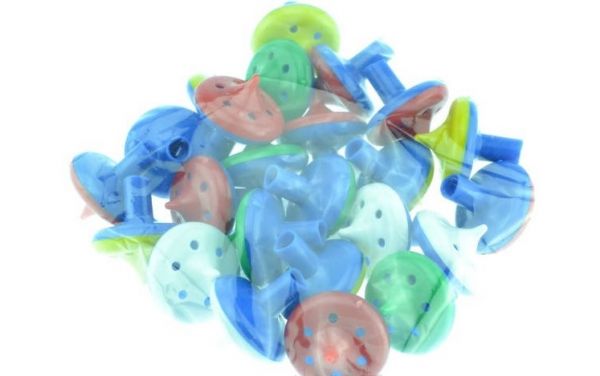 Mini Pião Corneta Pacote Com 26 unids