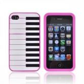 CASE PIANO PINK PARA IPHONE 4 E 4S