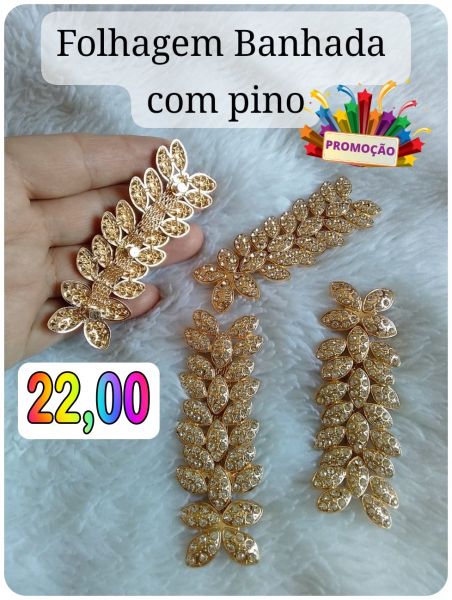 Folhagem com pino /par/ (Promoção)
