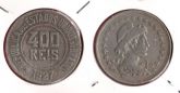 V116-2 - 400 Réis 1927 - Tiragem BAIXA 738.250 - ESCASSA