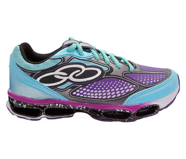 Tênis Feminino Olympikus Starlight Verde Água e Roxo MOD:12179 [1ª Linha]