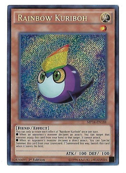 Yu-Gi-Oh Rainbow Kuriboh - Secret Rare