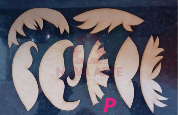 Franja de cabelo P (pçs soltas)