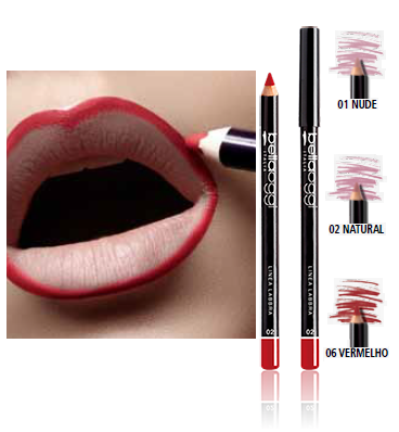 Linea Labra - Lápis para Lábios Hinode